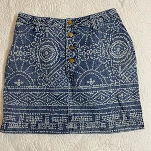 Free People Denim Mini